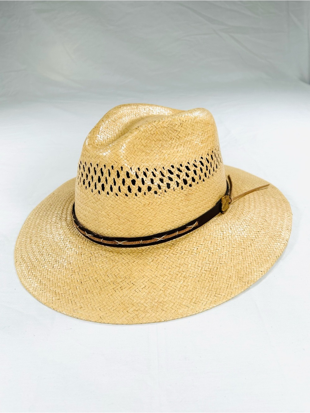 Vintage Spirit of Adventure Sport Panama Style Straw Hat